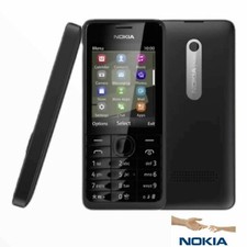 Nokia Asha 301 (New)- Black
